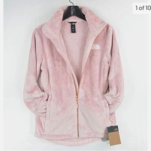 North face Orsito PINK FLEECE jacket!!! NEW